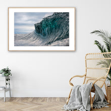 Load image into Gallery viewer, a wave from Greg Selby's Ocean series decor wall art print.
