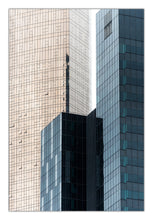 Load image into Gallery viewer, A photograph featuring a skyline of tall buildings with a clear blue sky in the background by fine art photographer Greg selby Melbourne city scapes Victoria