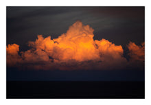 Load image into Gallery viewer, Grandeur by Greg Selby, a fine art landscape photograph capturing dramatic golden hour clouds over the Far South Coast of New South Wales.