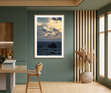 Load image into Gallery viewer, Glasshouse rocks on sunset cloudscape Narooma Far south coast NSW Greg Selby Photography