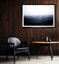Load image into Gallery viewer, Bermagui storm with Shearwater's covering the windy raining ocean