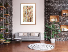 Load image into Gallery viewer, modern art by Greg Selby Eucalyptus tree bark art hanging decor in abstract home