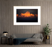 Load image into Gallery viewer, Grandeur by Greg Selby, a fine art landscape photograph capturing dramatic golden hour clouds over the Far South Coast of New South Wales.