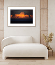 Load image into Gallery viewer, Grandeur by Greg Selby, a fine art landscape photograph capturing dramatic golden hour clouds over the Far South Coast of New South Wales.