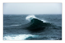 Load image into Gallery viewer, Thevius a wave on a cloudy gloomy day 